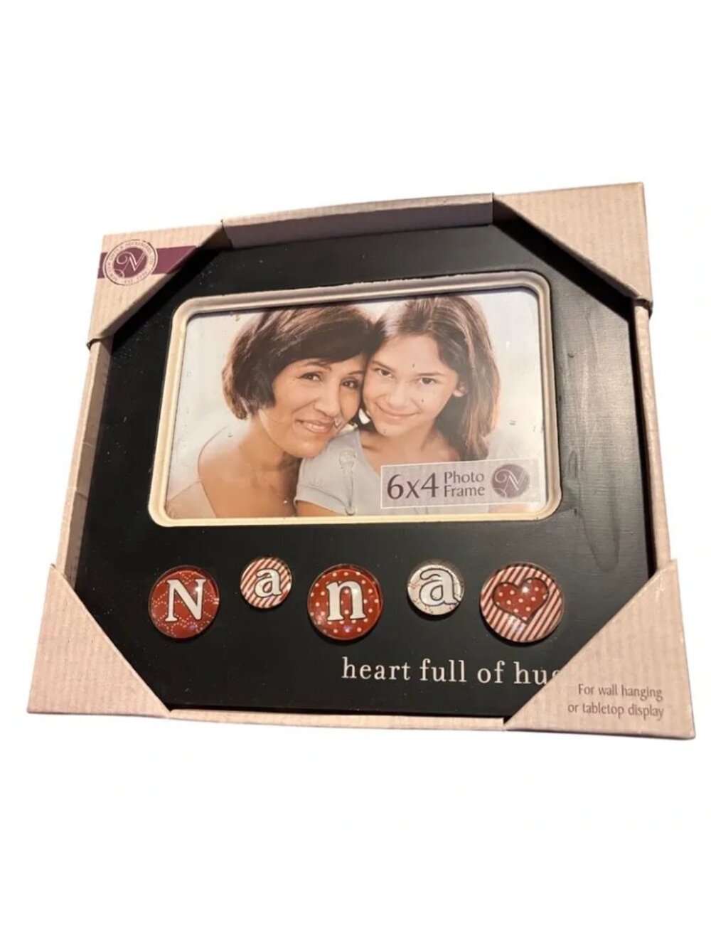 Sonoma Nana Themed 6x4 Photo Frame Decorative Elements Tabletop Wall Display NWT